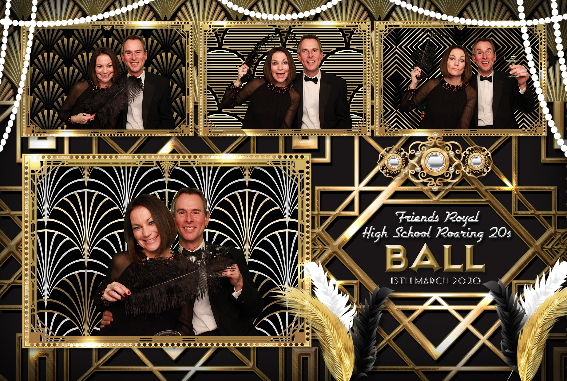 Friends Royal High School Roaring 20s Ball | View more photos from the event at gallery.myphotoboothexperience.co.uk/u/MyPhotoBoothExperienceLtd/Friends-Royal-High-School-Roaring-20s-Ball